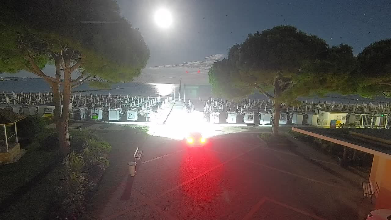 Webcam de Grado – Entrada de la playa (Lido di Grado)