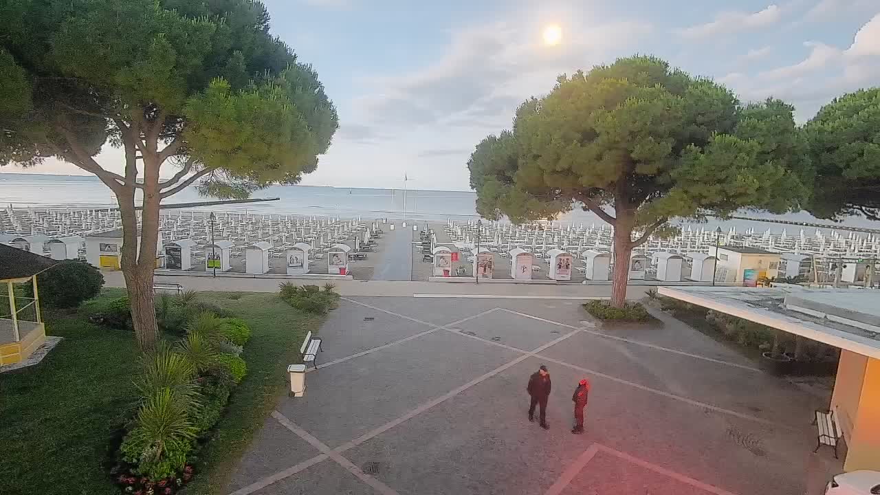 Webcam de Grado – Entrada de la playa (Lido di Grado)
