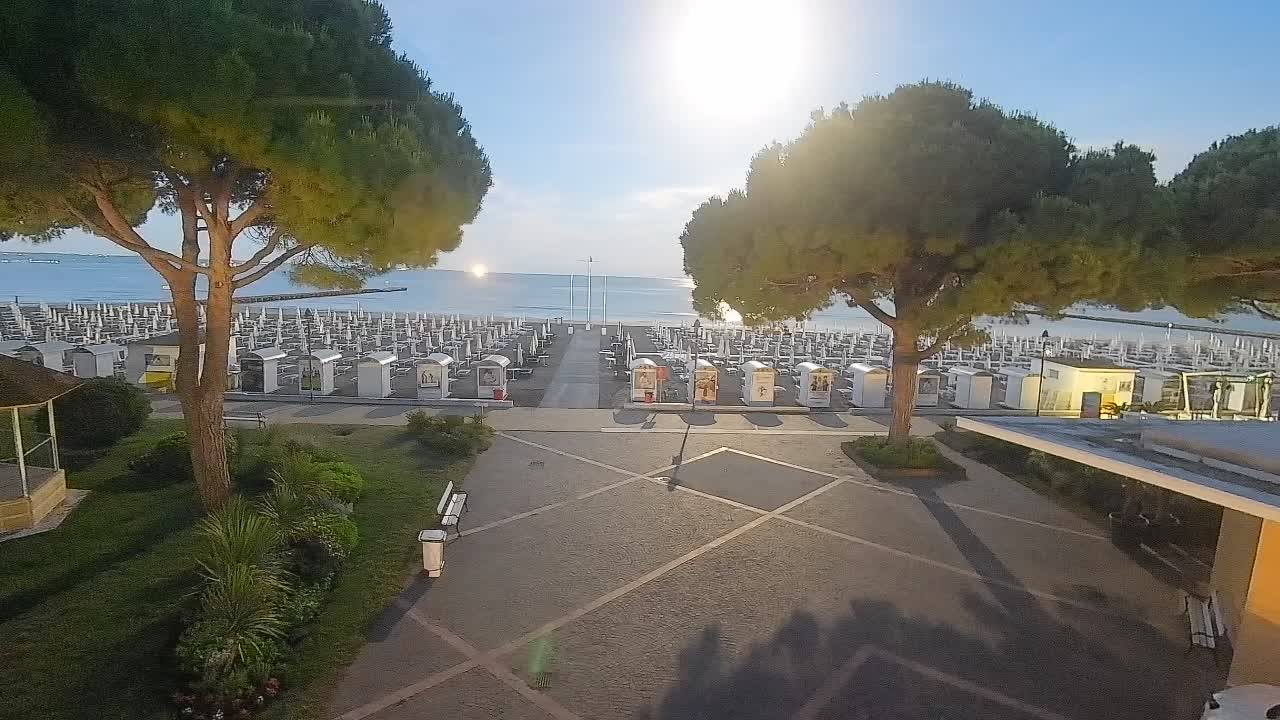Web kamera Grado – Ulaz na plažu (Lido di Grado)