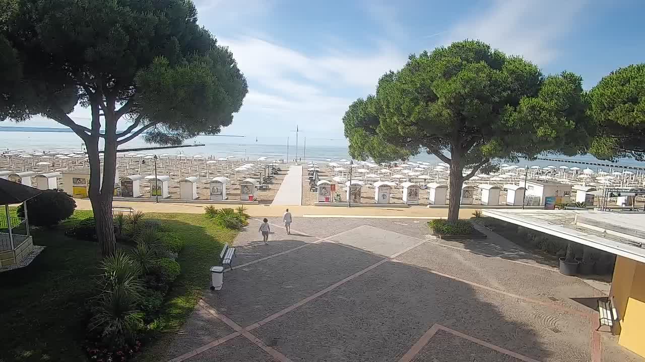 Grado Webcam – Strandzugang am Lido di Grado