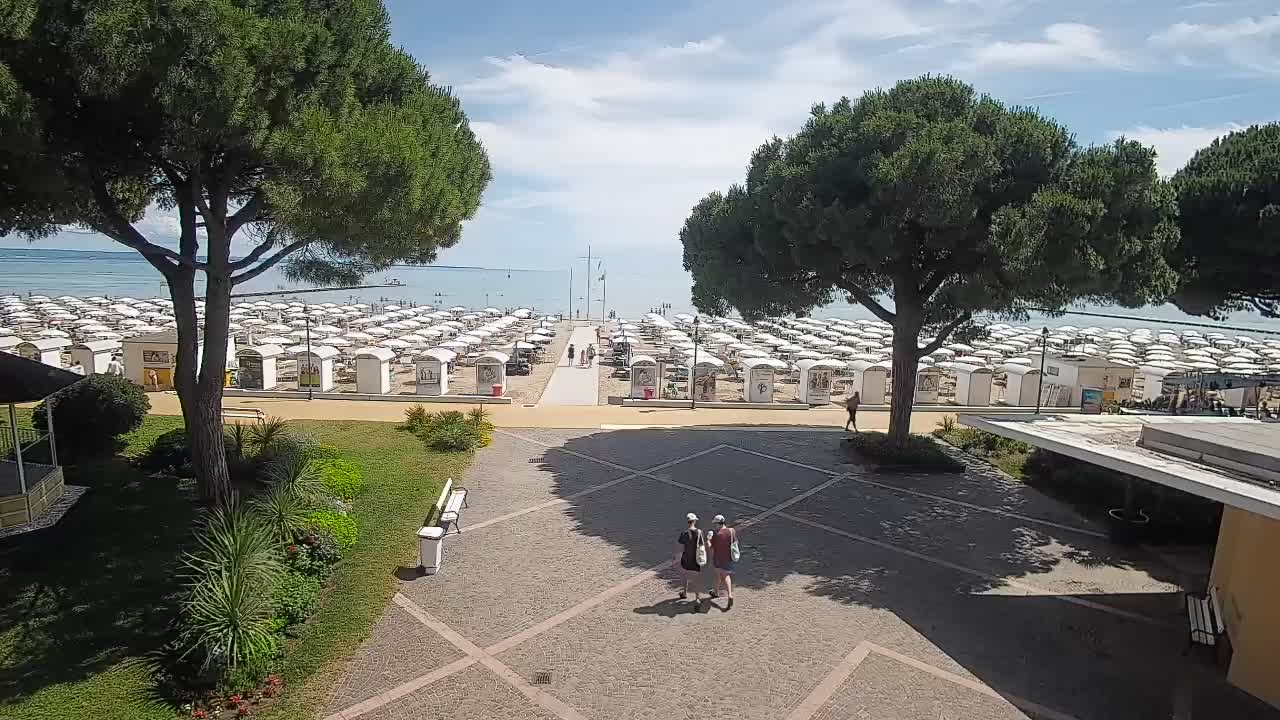 Spletna kamera Gradež (Grado) – Vhod na plažo
