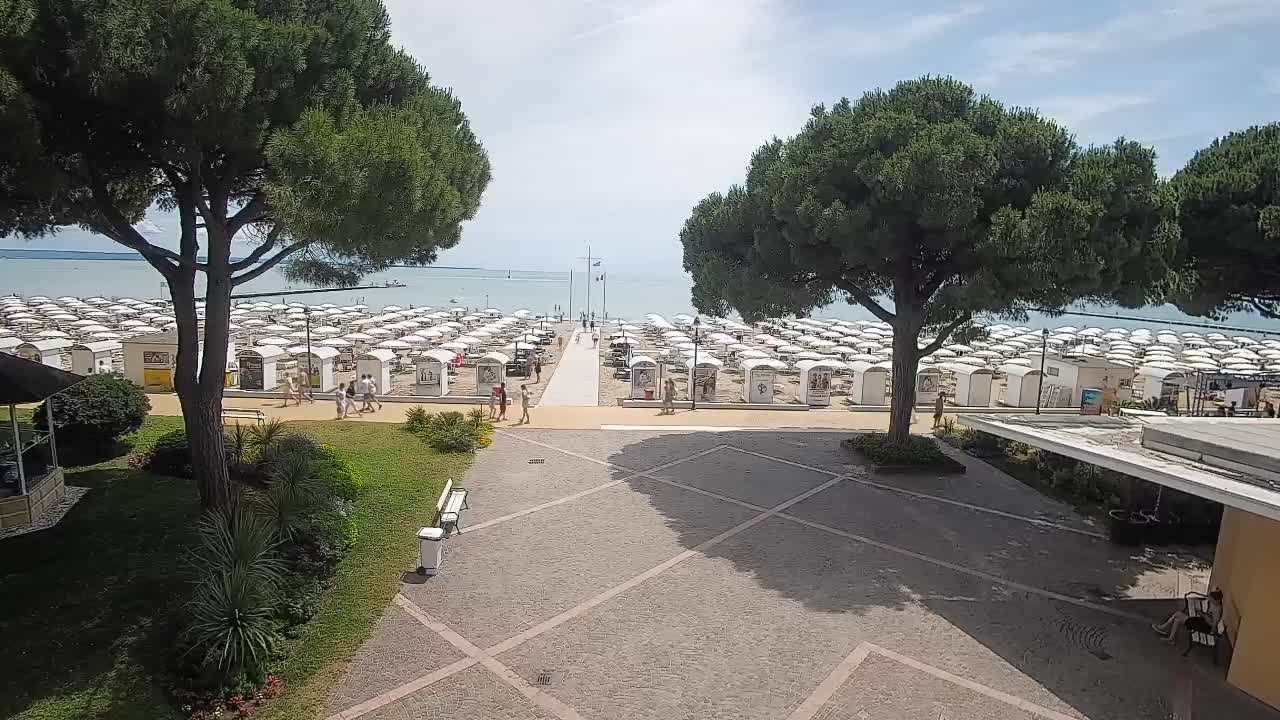 Grado Webcam – Strandzugang am Lido di Grado