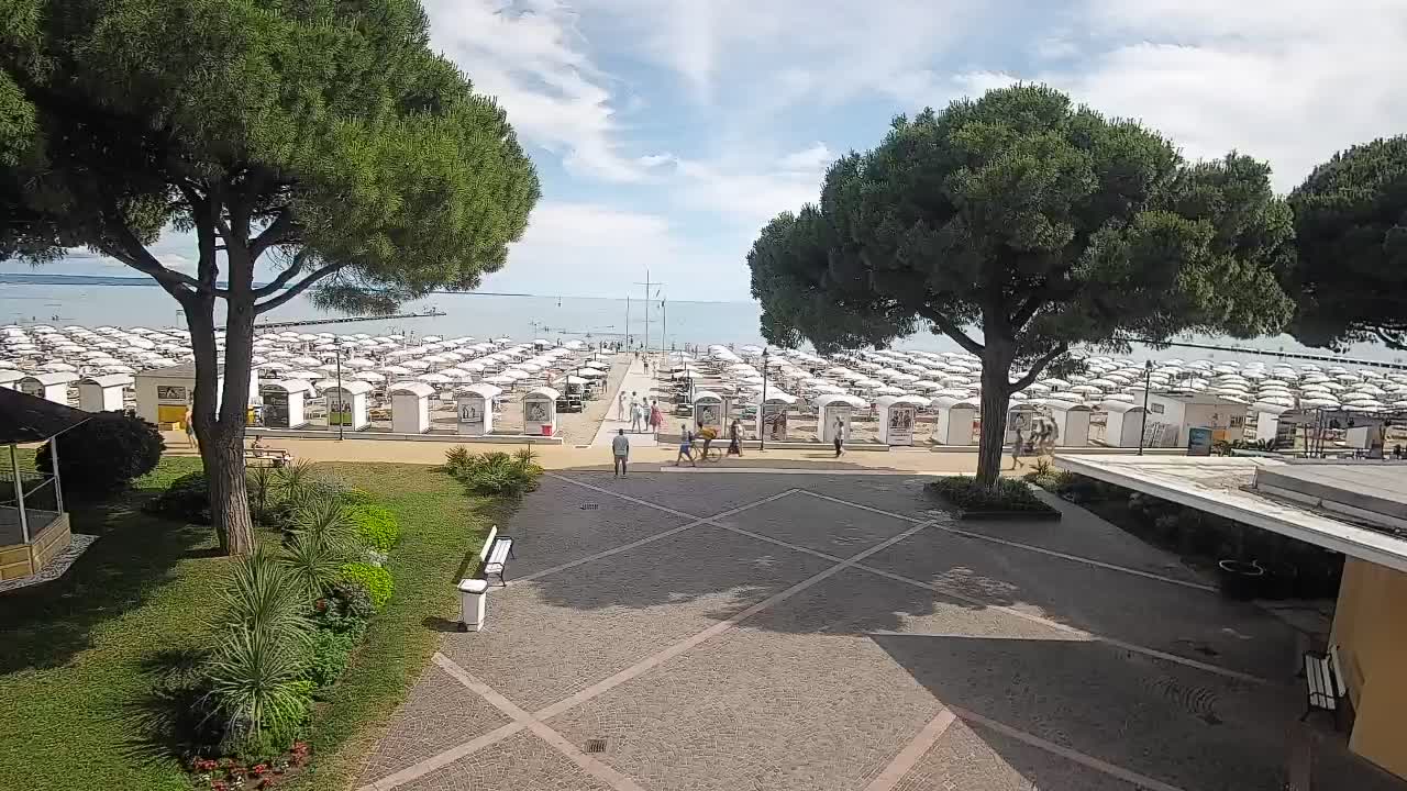Web kamera Grado – Ulaz na plažu (Lido di Grado)