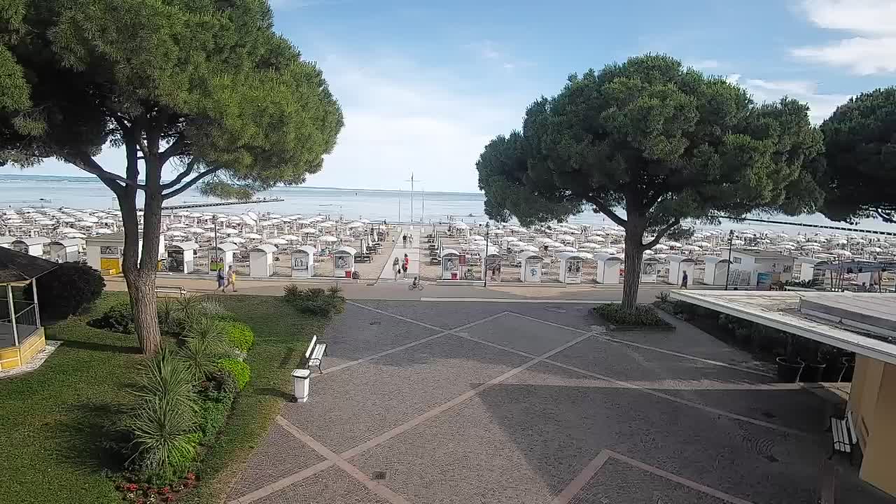 Webcam de Grado – Entrada de la playa (Lido di Grado)