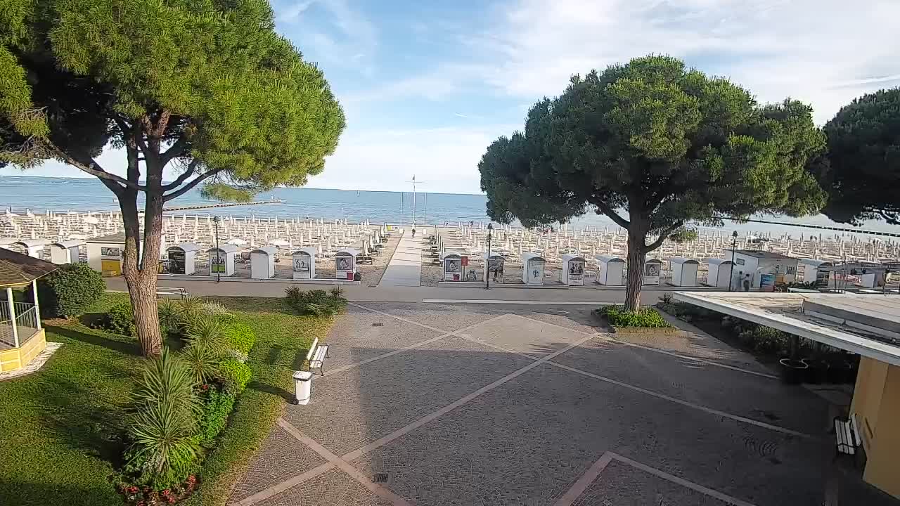 Webcam Grado – Entrée de la plage (Lido di Grado)