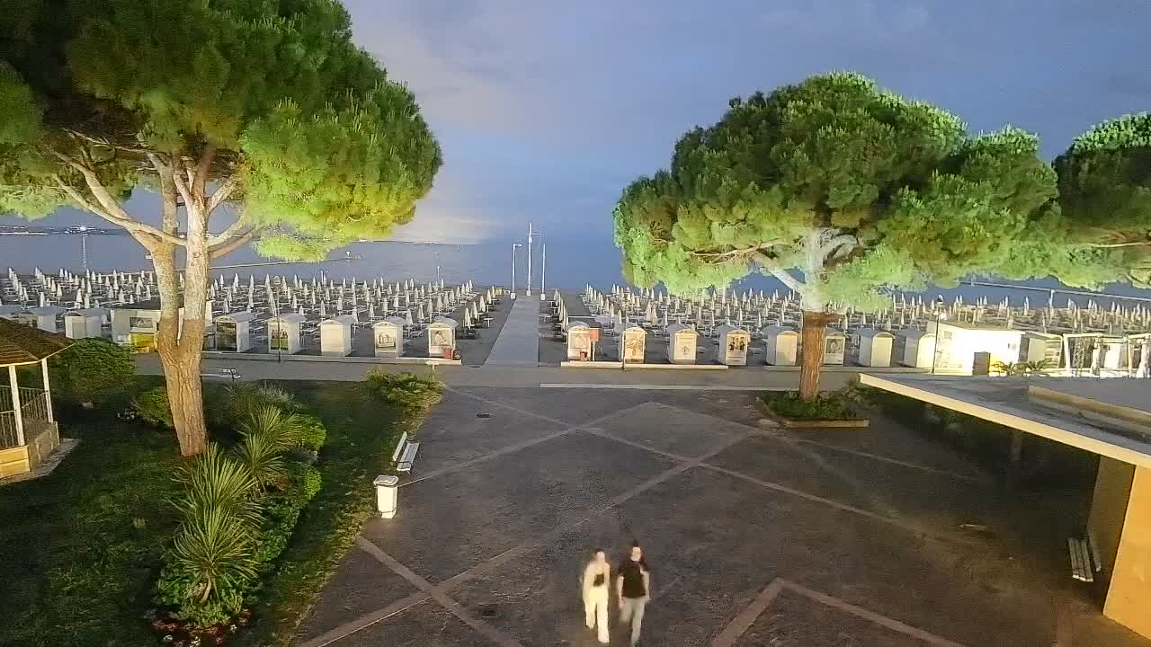 Spletna kamera Gradež (Grado) – Vhod na plažo