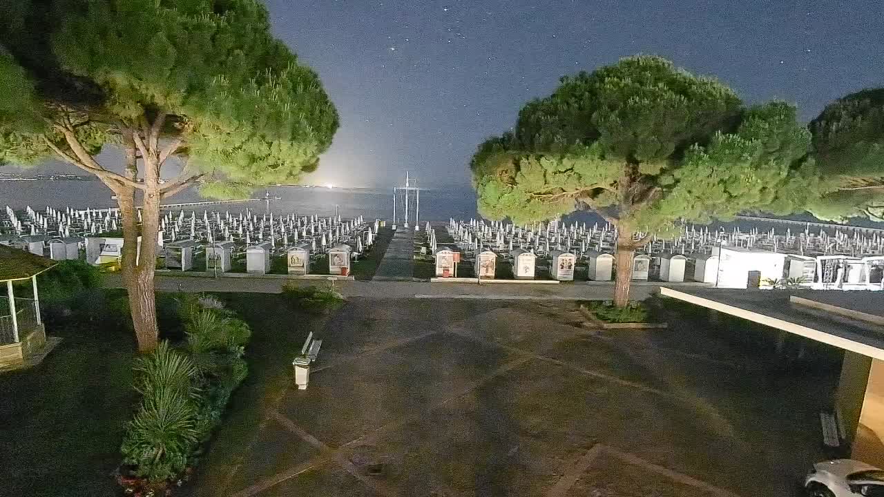 Spletna kamera Gradež (Grado) – Vhod na plažo