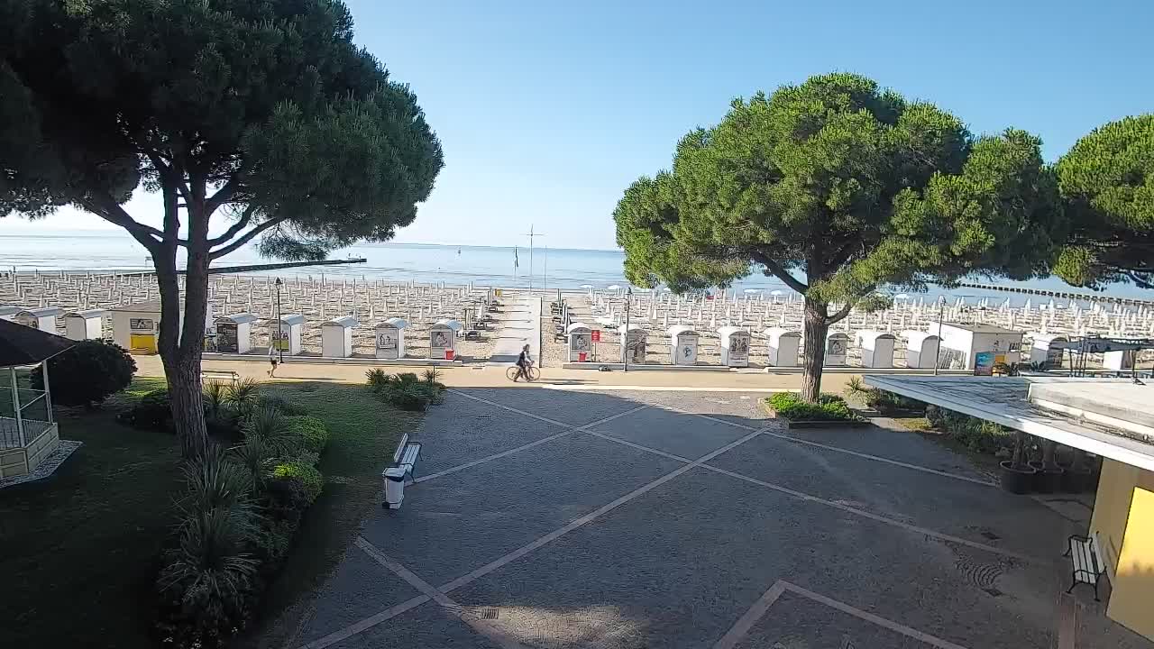 Web kamera Grado – Ulaz na plažu (Lido di Grado)