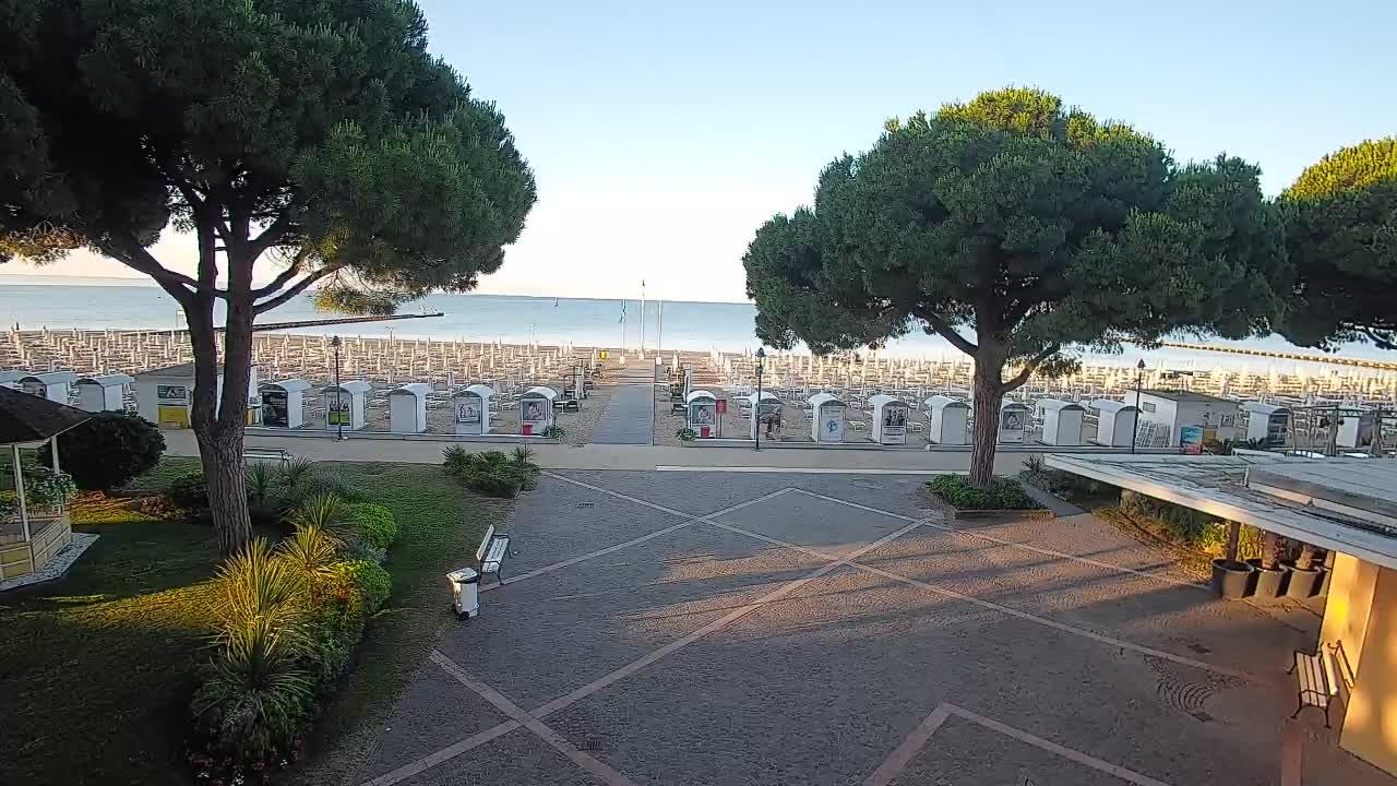 Web kamera Grado – Ulaz na plažu (Lido di Grado)