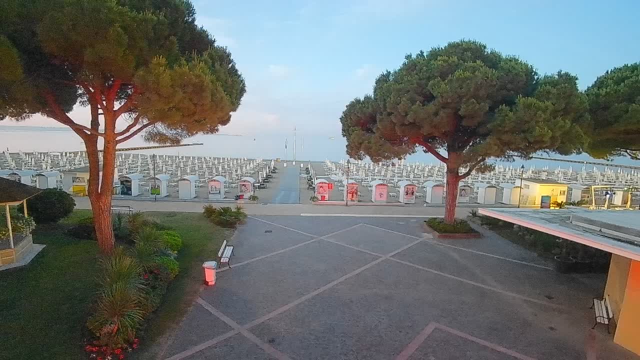 Grado Strand Eingang | Live-Ansicht der Küste
