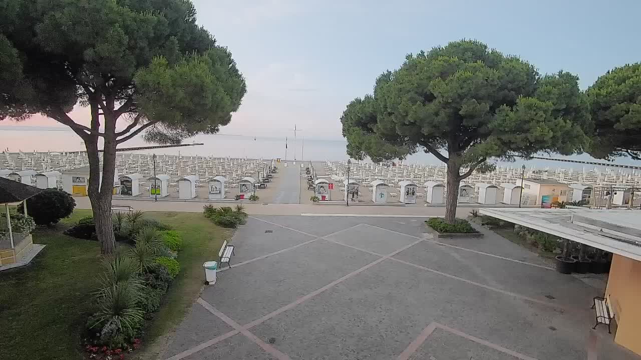 Grado Strand Eingang | Live-Ansicht der Küste