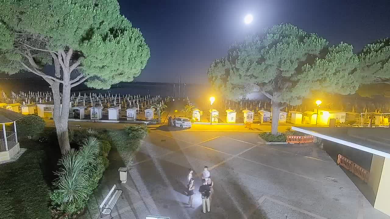 Webcam Grado – Entrée de la plage (Lido di Grado)