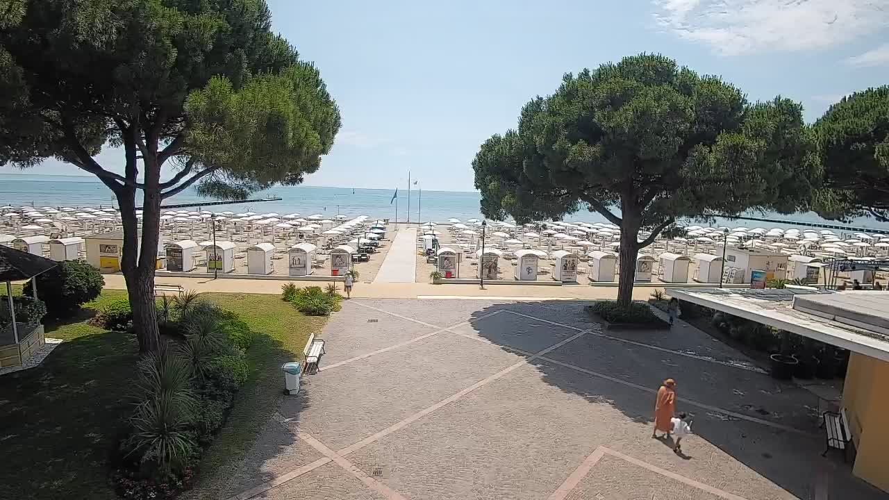 Grado Webcam – Strandzugang am Lido di Grado