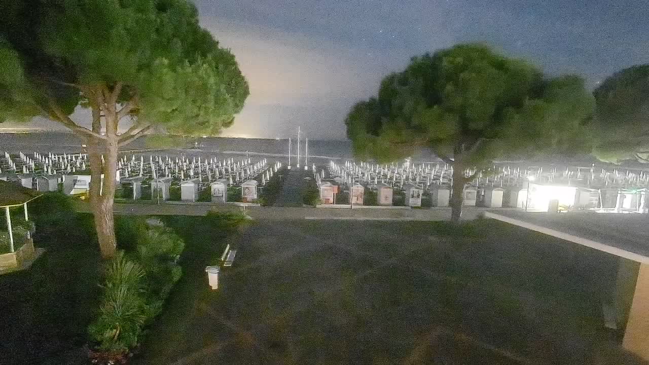 Entrée Plage Grado | Vue en Direct sur le Littoral