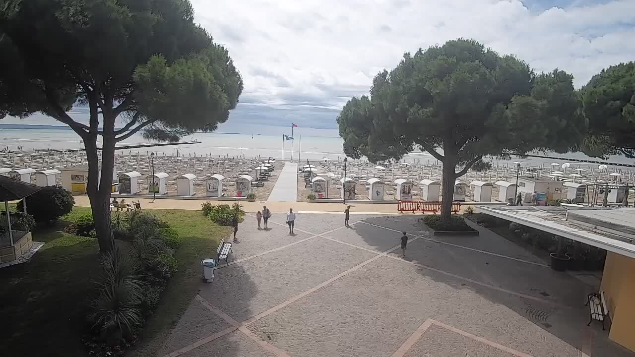 Webcam Grado – Entrée de la plage (Lido di Grado)