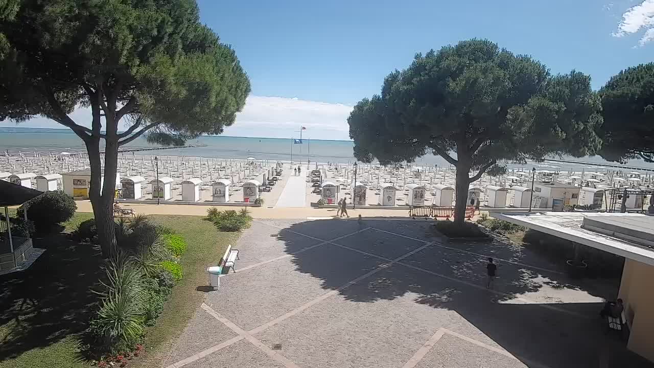 Grado Strand Eingang | Live-Ansicht der Küste
