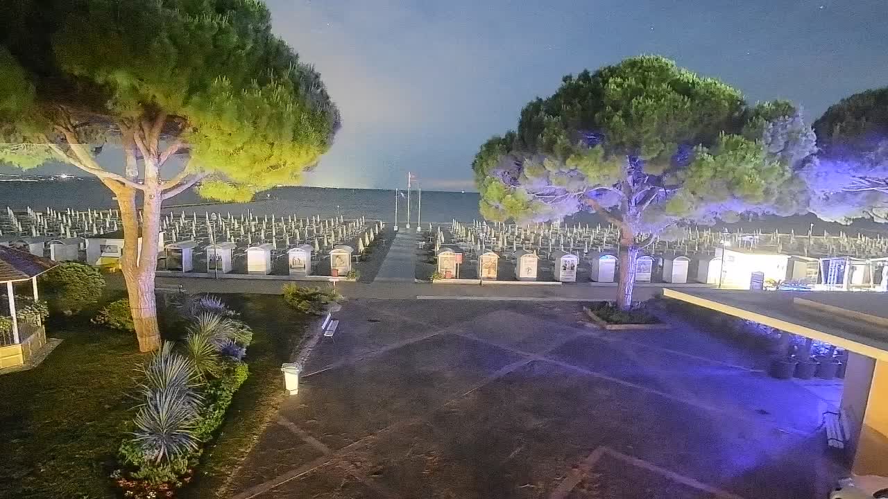 Entrée Plage Grado | Vue en Direct sur le Littoral