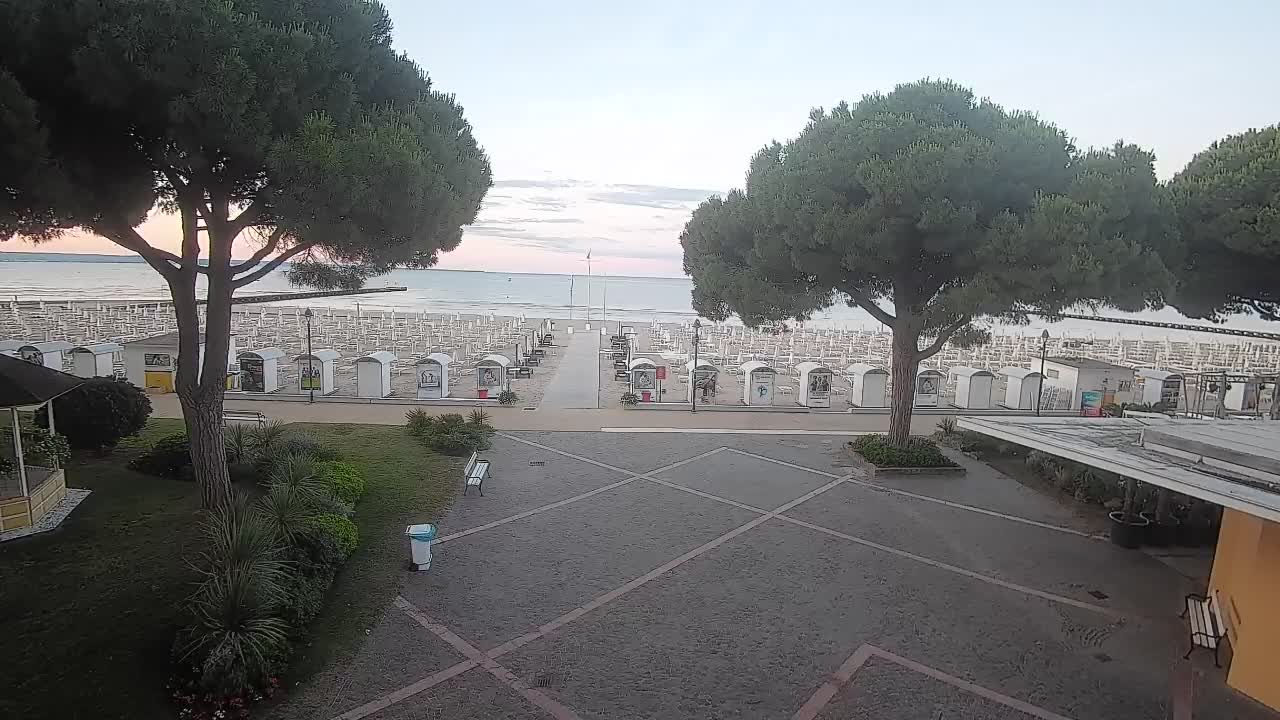 Webcam de Grado – Entrada de la playa (Lido di Grado)