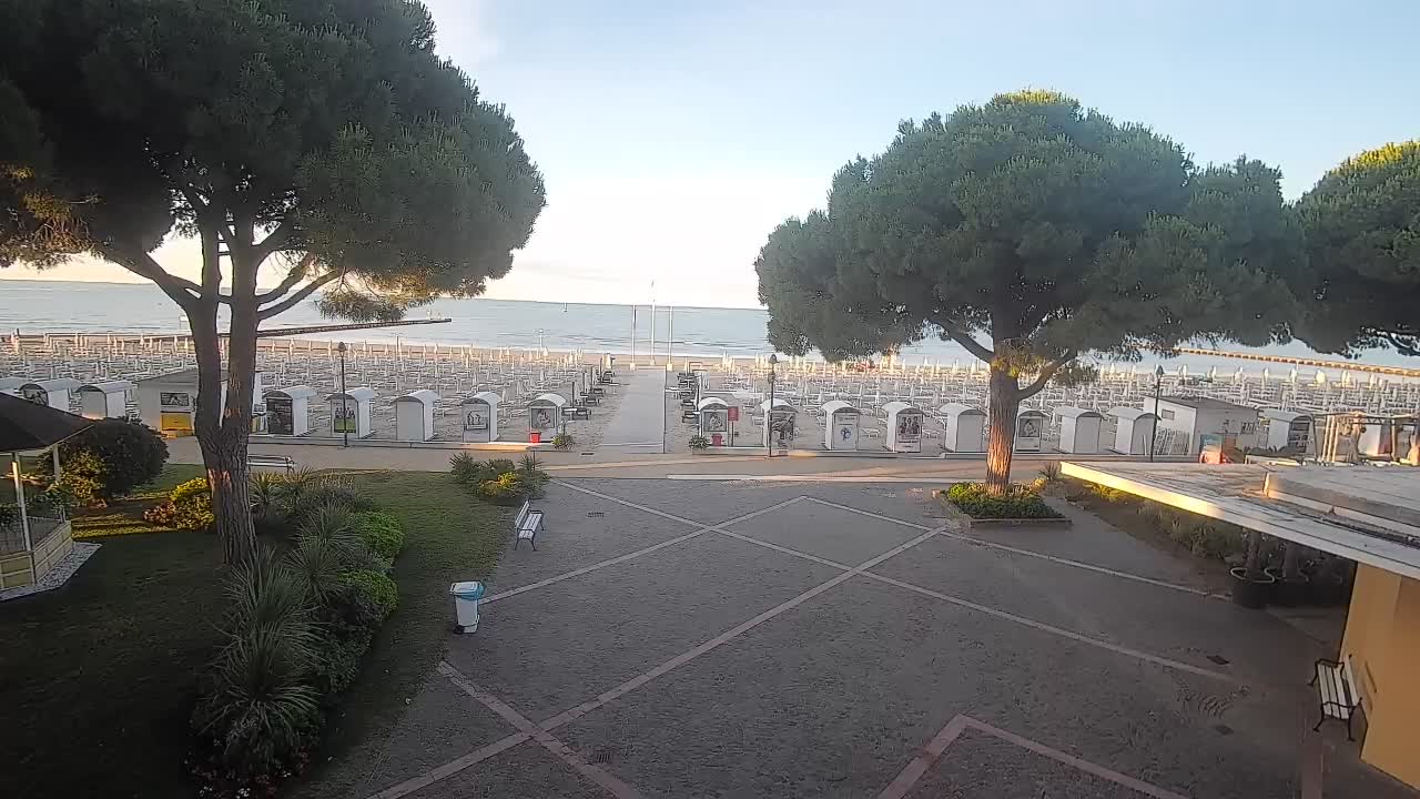 Webcam de Grado – Entrada de la playa (Lido di Grado)