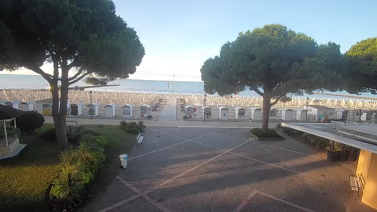 Webcam Grado – Entrée de la plage (Lido di Grado)