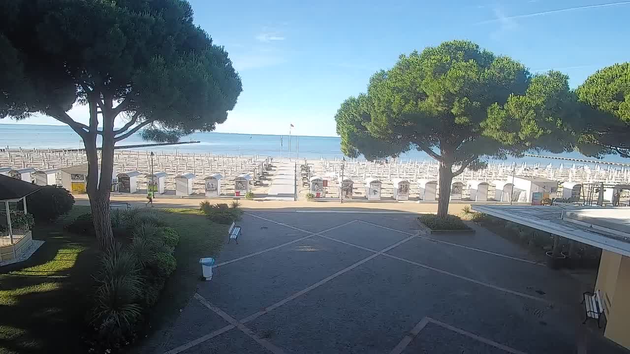 Spletna kamera Gradež (Grado) – Vhod na plažo