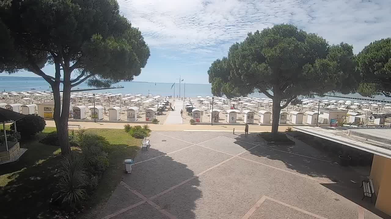 Webcam de Grado – Entrada de la playa (Lido di Grado)