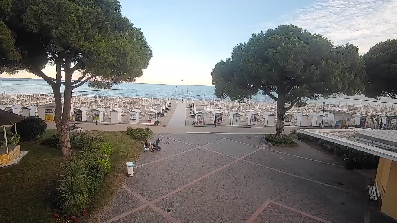 Web kamera Grado – Ulaz na plažu (Lido di Grado)