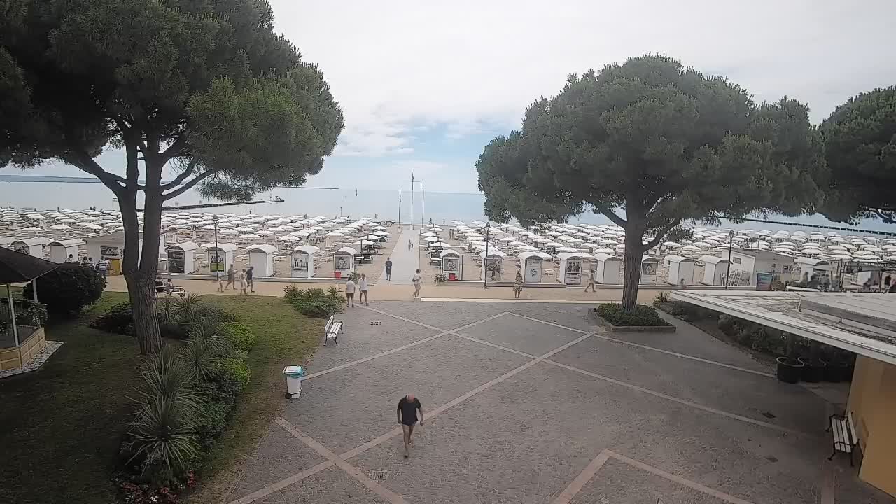 Spletna kamera Gradež (Grado) – Vhod na plažo