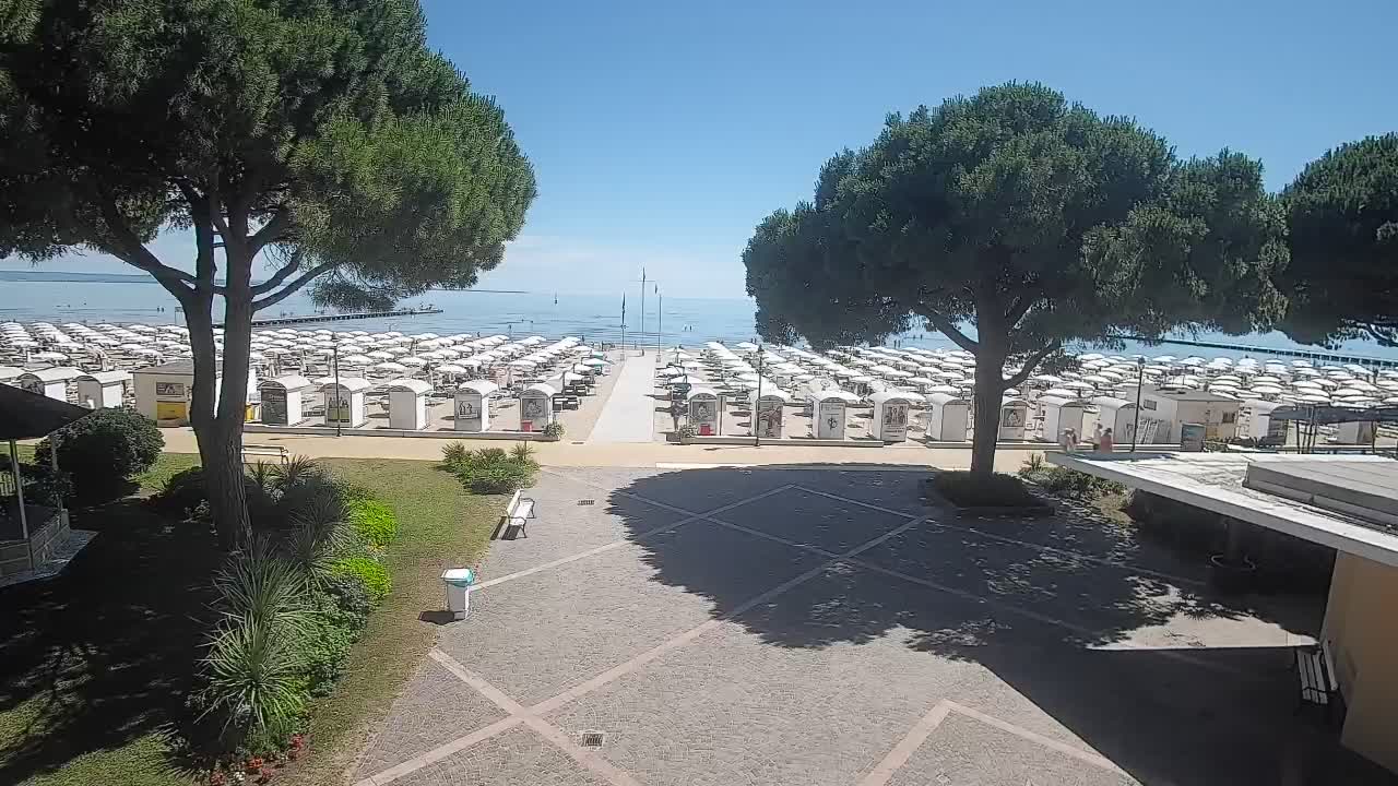 Grado Strand Eingang | Live-Ansicht der Küste