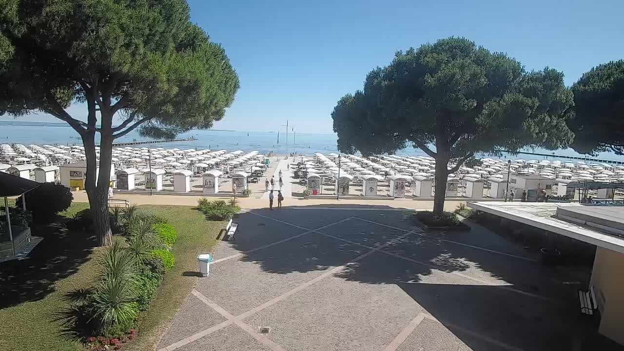 Grado Webcam – Strandzugang am Lido di Grado
