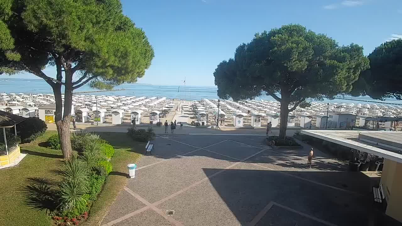 Web kamera Grado – Ulaz na plažu (Lido di Grado)
