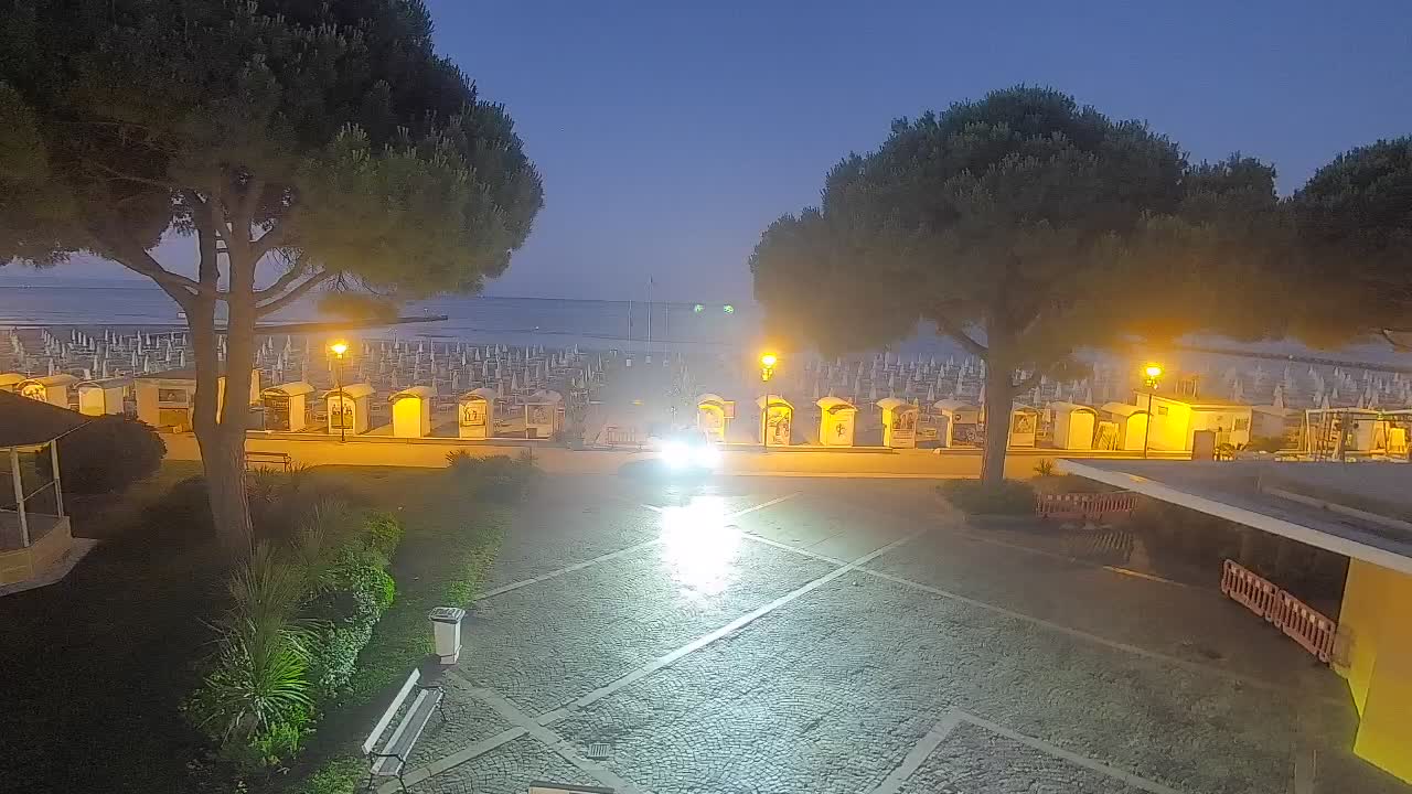 Webcam de Grado – Entrada de la playa (Lido di Grado)