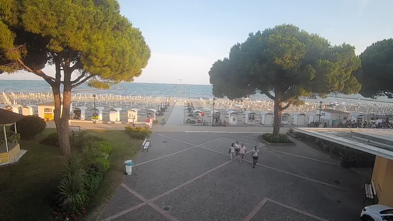 Grado Webcam – Strandzugang am Lido di Grado