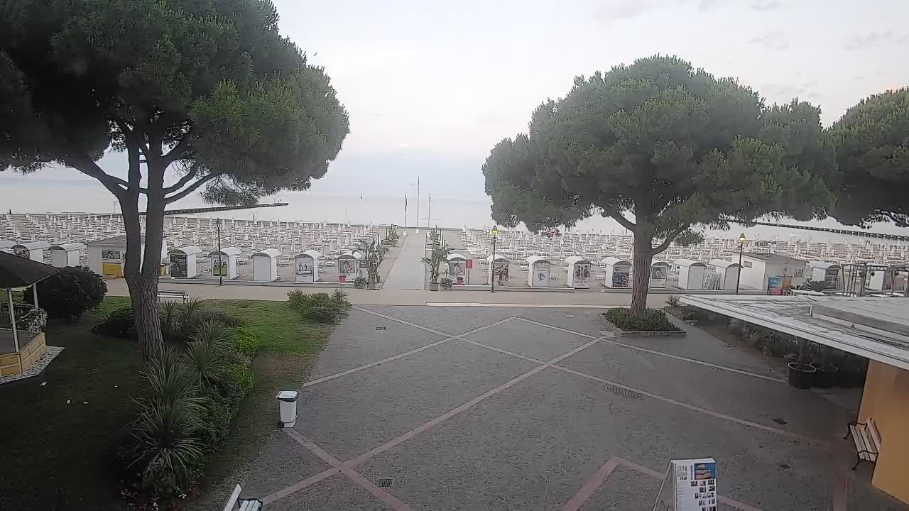 Webcam de Grado – Entrada de la playa (Lido di Grado)