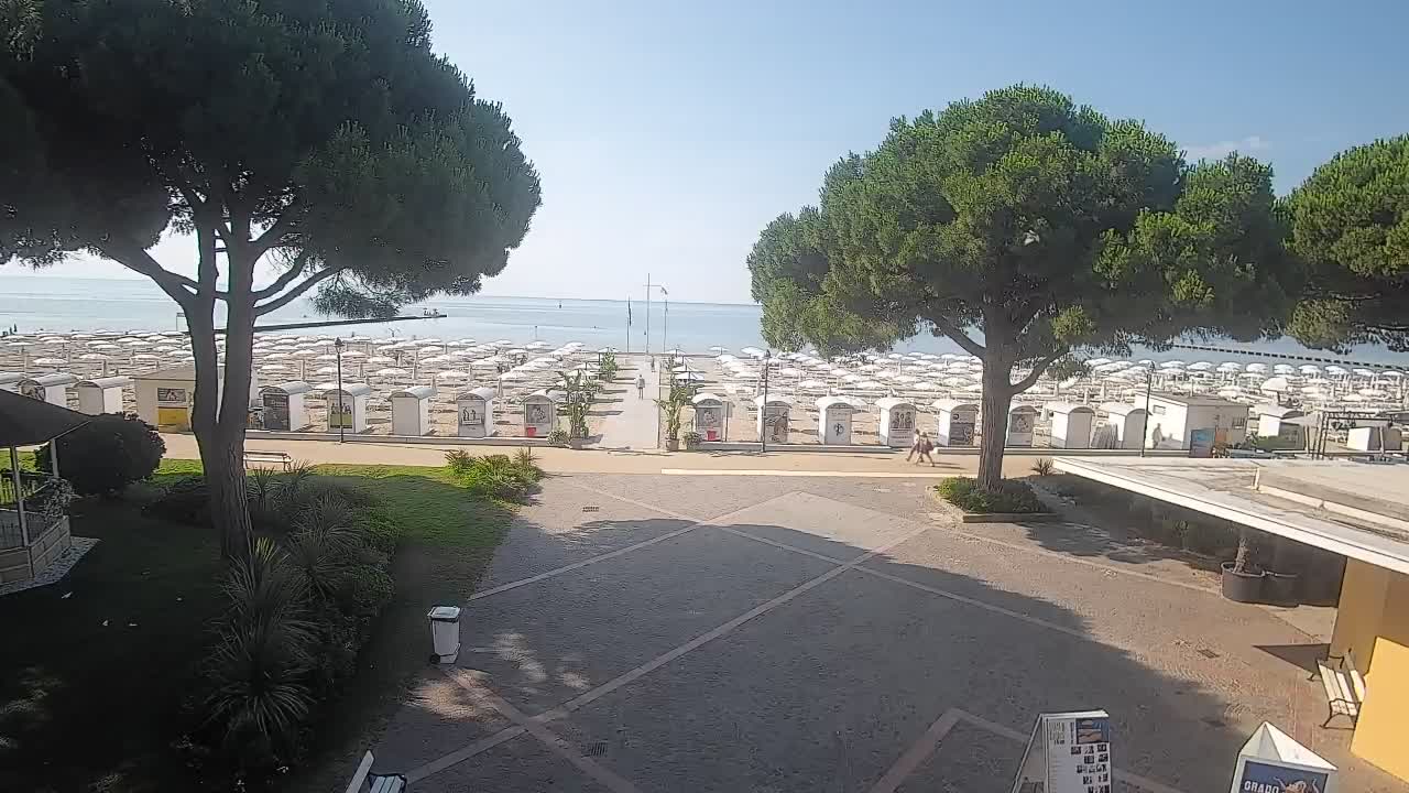 Grado Webcam – Strandzugang am Lido di Grado