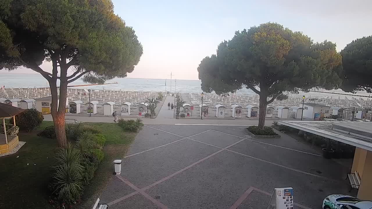 Web kamera Grado – Ulaz na plažu (Lido di Grado)