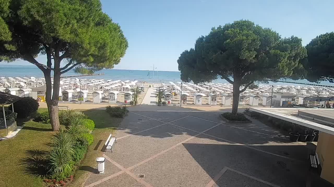 Webcam de Grado – Entrada de la playa (Lido di Grado)