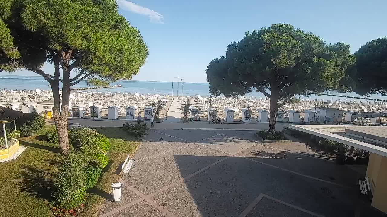Webcam de Grado – Entrada de la playa (Lido di Grado)