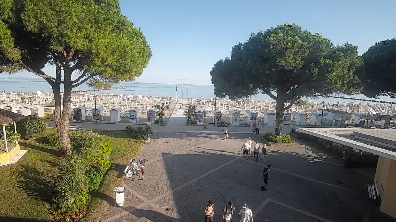 Webcam de Grado – Entrada de la playa (Lido di Grado)