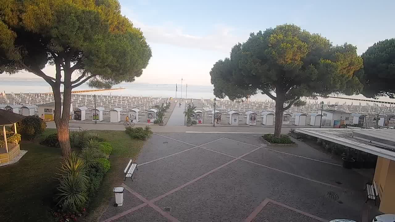 Webcam de Grado – Entrada de la playa (Lido di Grado)