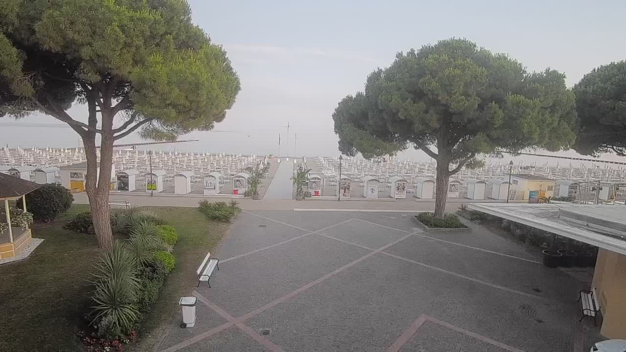 Spletna kamera Gradež (Grado) – Vhod na plažo