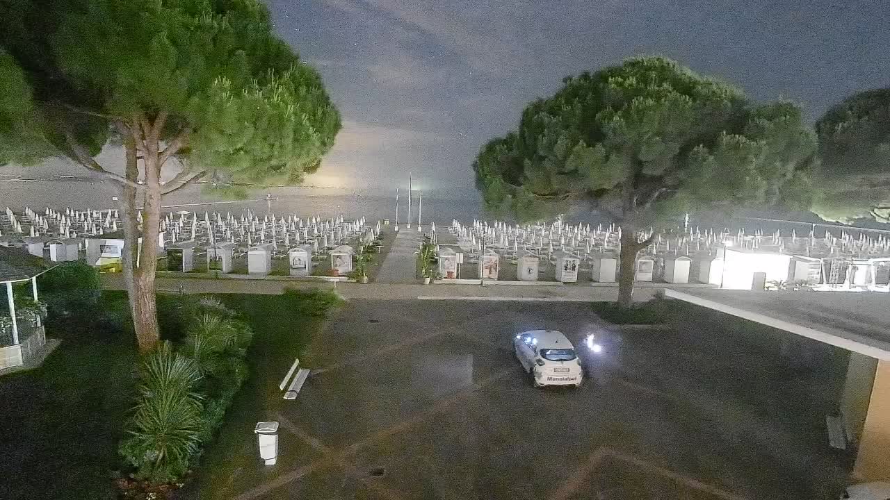 Spletna kamera Gradež (Grado) – Vhod na plažo