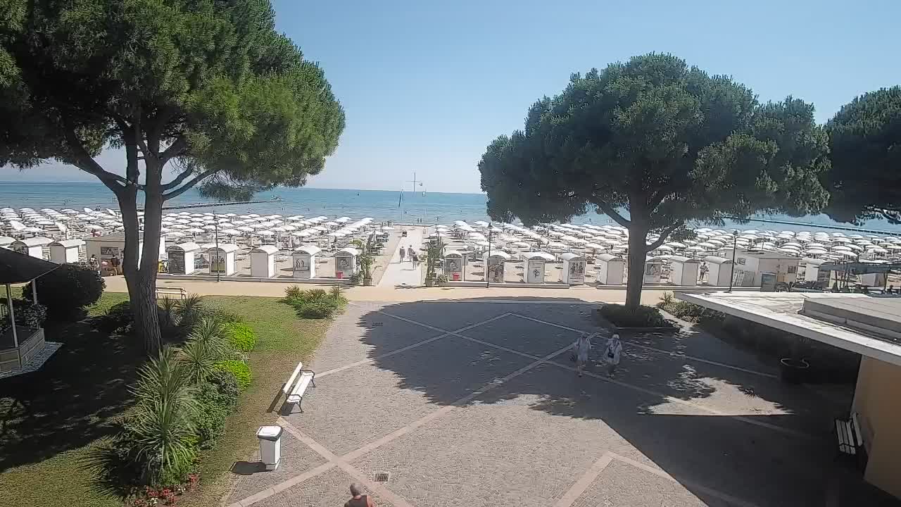 Webcam Grado – Entrée de la plage (Lido di Grado)
