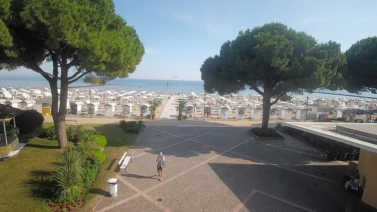 Grado Webcam – Strandzugang am Lido di Grado