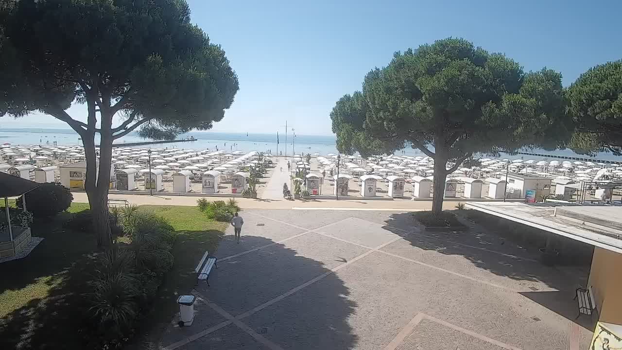 Webcam de Grado – Entrada de la playa (Lido di Grado)