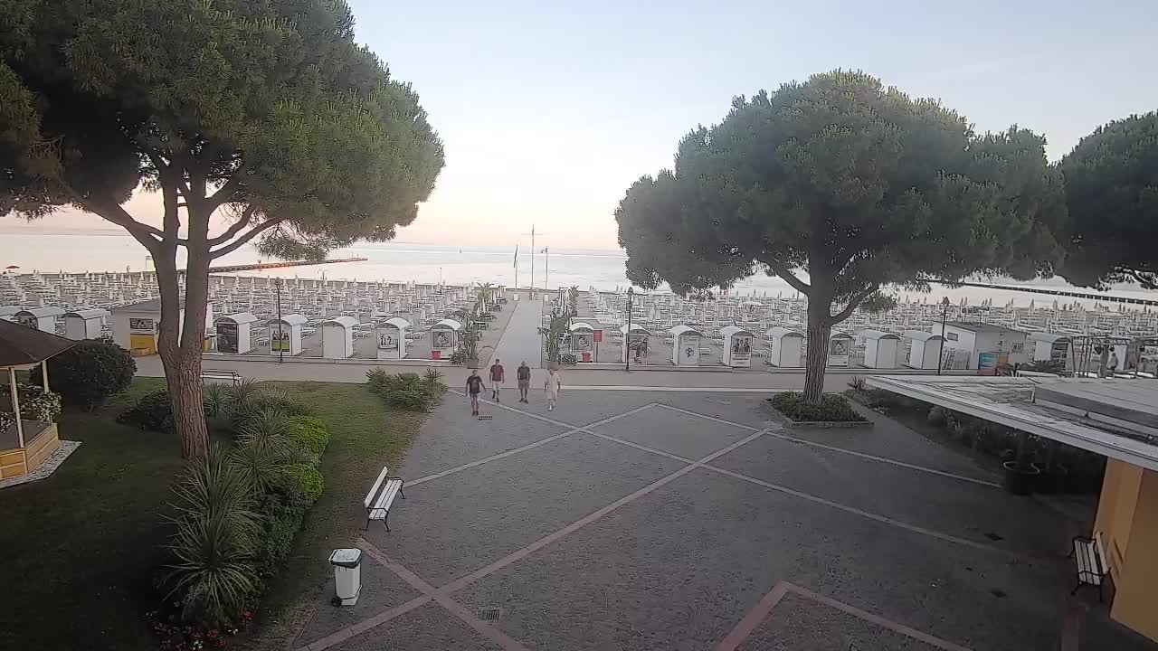 Webcam Grado – Entrée de la plage (Lido di Grado)