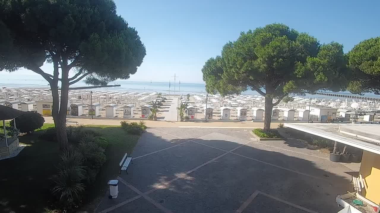 Webcam Grado – Entrée de la plage (Lido di Grado)