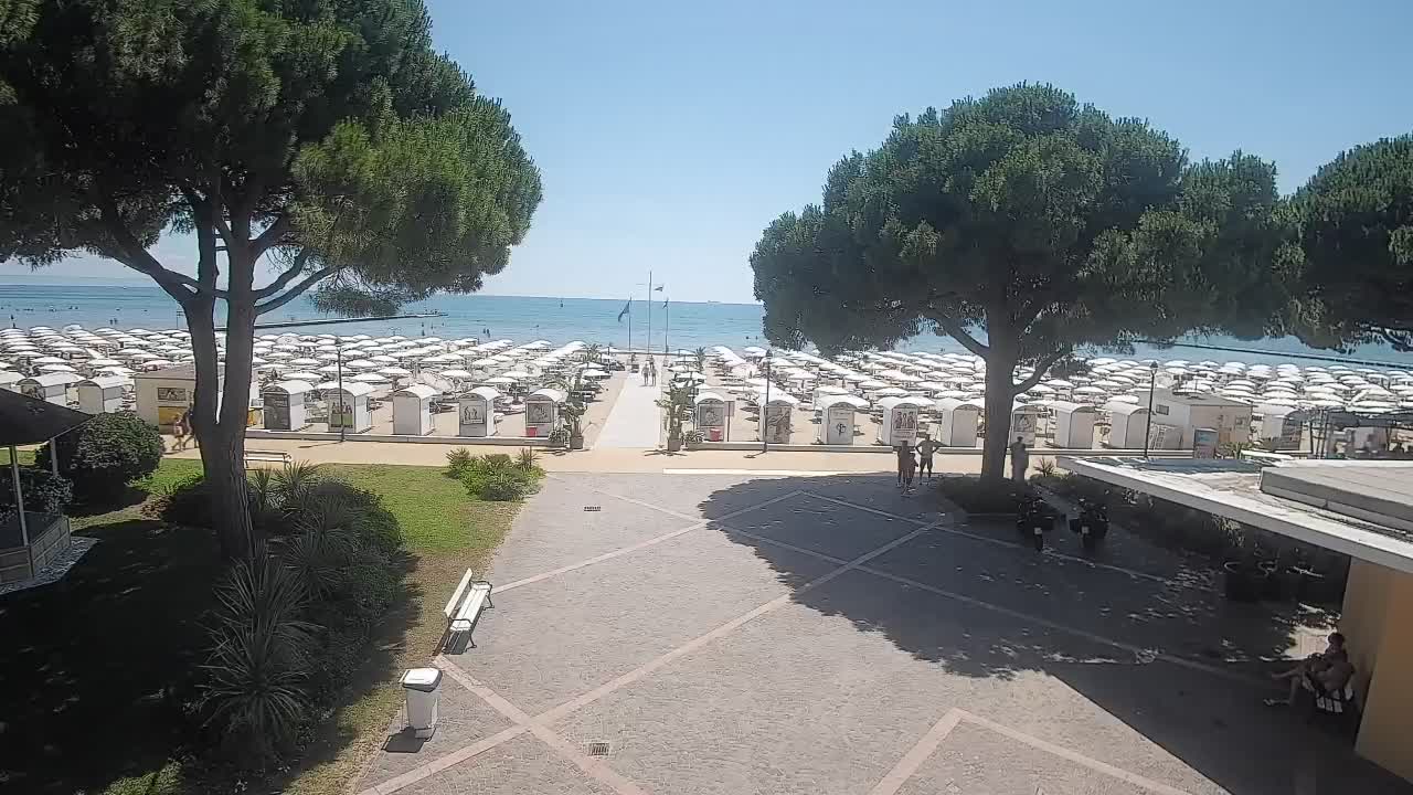 Webcam Grado – Entrée de la plage (Lido di Grado)