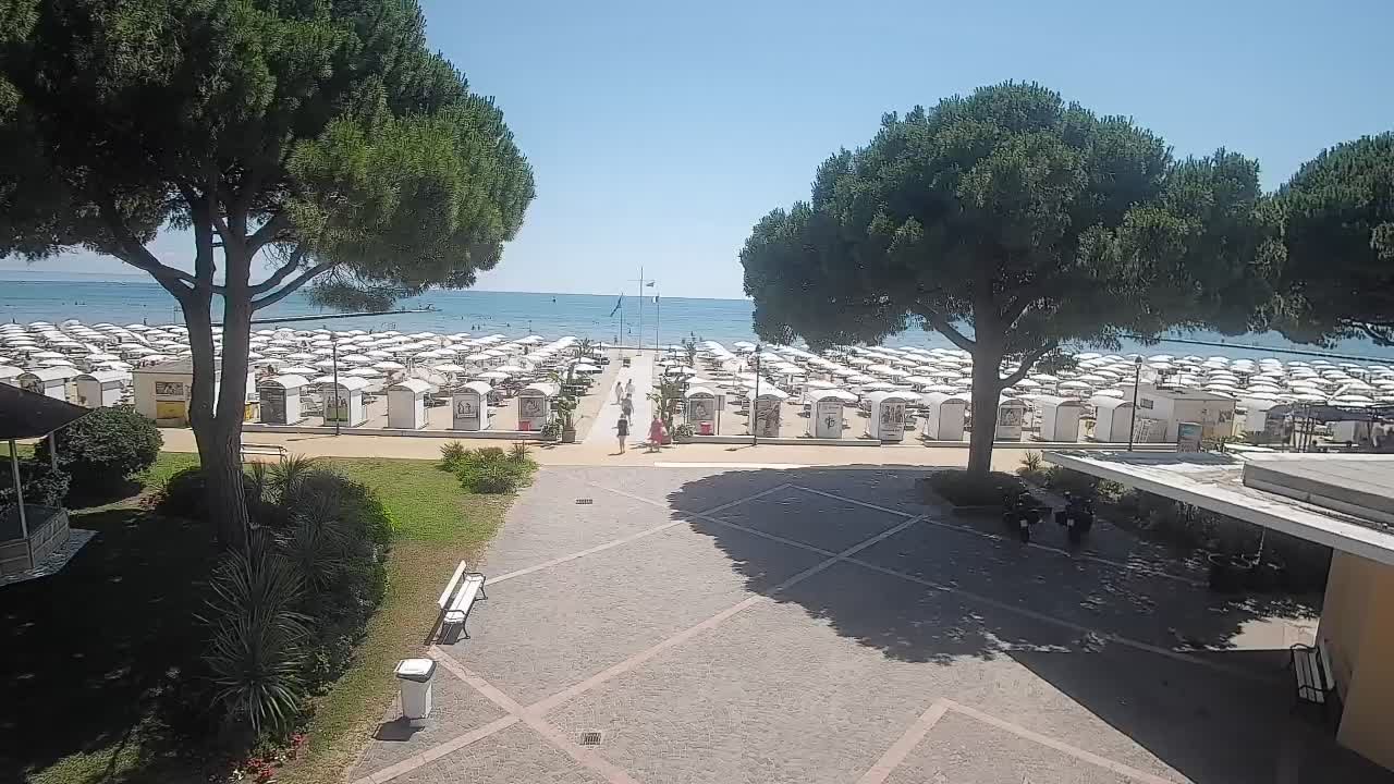 Webcam de Grado – Entrada de la playa (Lido di Grado)