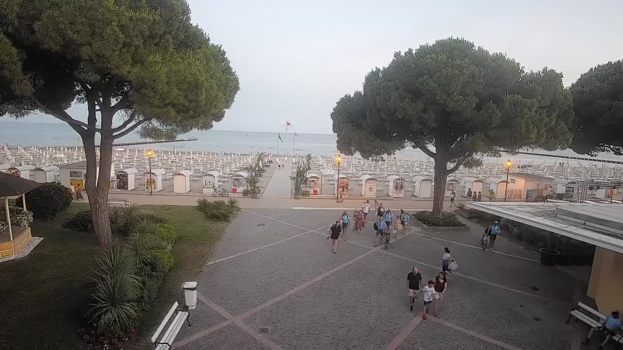 Grado Webcam – Strandzugang am Lido di Grado